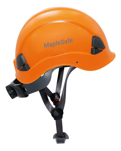 Casco Seguridad Naranja De Rescate 6 Puntos Maple Safe