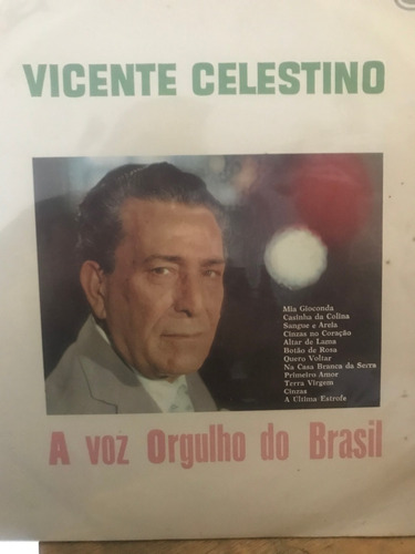 Lp A Voz Orgulho Do Brasil - Vicente Celestino