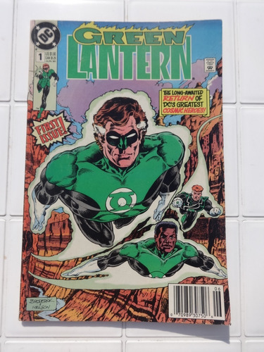 Green Lantern Nº 1 - Gerard Jones - Dc Comics - 1990