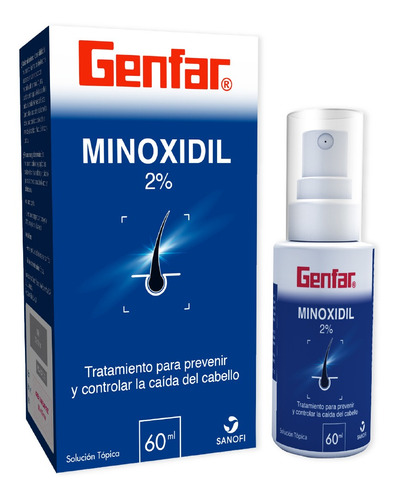 Minoxidil 2% (genfar) - mL a $583