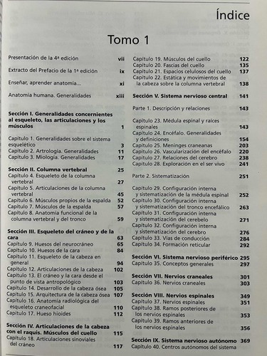 Anatomia Humana, Tomo Ii. Latarjet. 4a Edicion. (Usado)