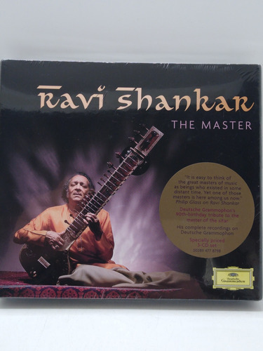 Ravi Shankar The Master Cd X 3 Nuevo