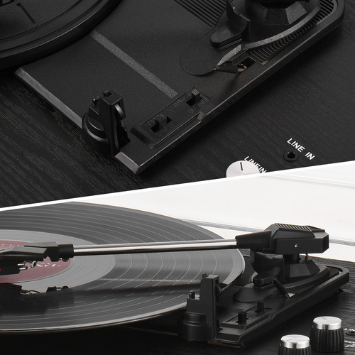 Reproductor De Gramófono, Función De Disco Antiguo, Grabació