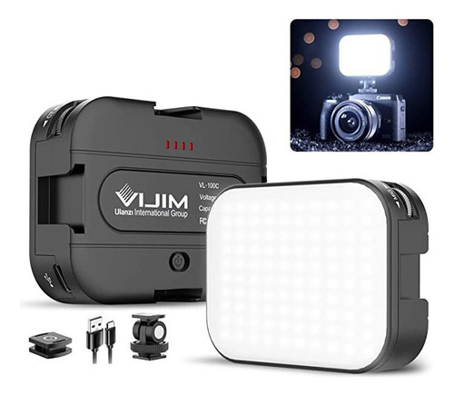 Vijim Vl100c - Juego De 2 Luces Led Bicolor En Cám.