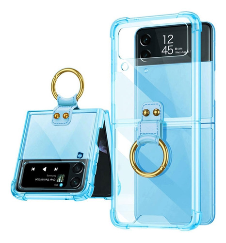 Funda Para Samsung Galaxy Flip Z4 De Teléfono Finger Ring