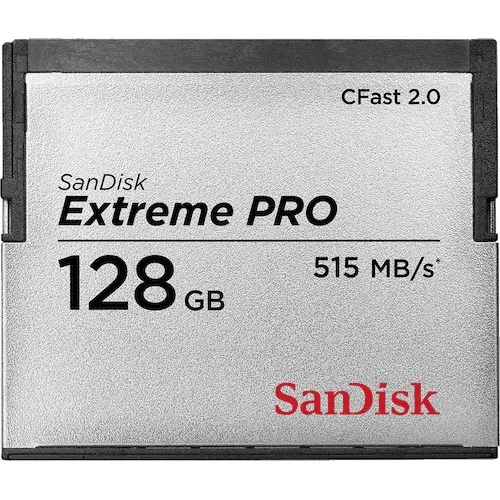 Sandisk Carte CFAST 128GB 2.0 Extrême Pro VPG - Prophot