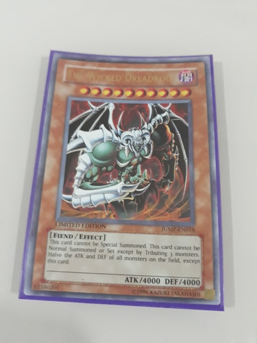 The Wicked Dreadroot - Ultra Raro Yugioh (Usado)