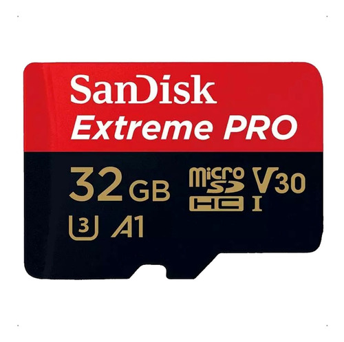 Cartão Memória Sandisk Extreme Pro Adap Sd 32gb 4k Uhd Full