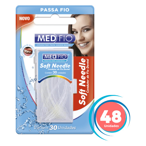 Passa Fio Dental C/ 48 Unidades - Medfio