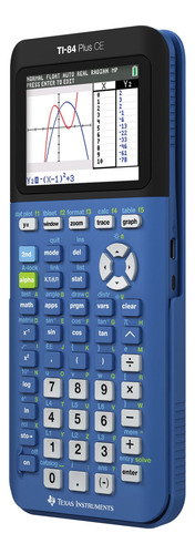 Calculadora Gráfica Texas Instruments Ti-84 Plus Ce Blueberr