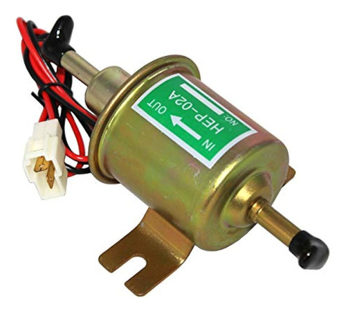 W8sunjs Universal 12v Heavy Duty Electric Fuel Pump Metal Só