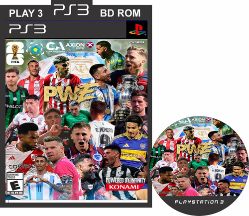 Pwe Liga Argentina 24/25. Pkg Para Play 3 Con Hen