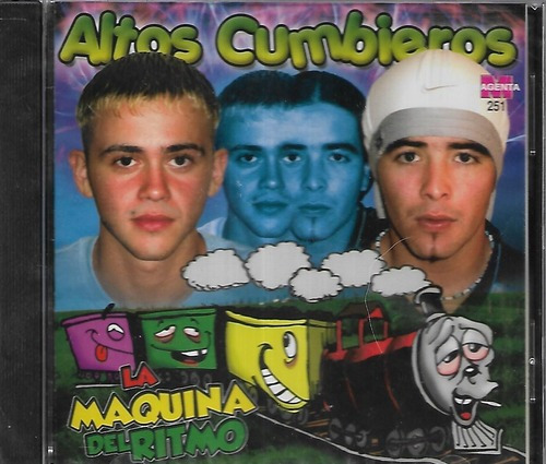 Altos Cumbieros Album La Maquina Del Ritmo Sello Magenta Cd