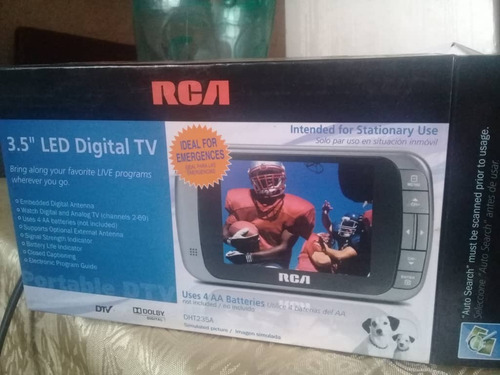 Imagen 2 de 2 de Tv Digital Led De 3.5