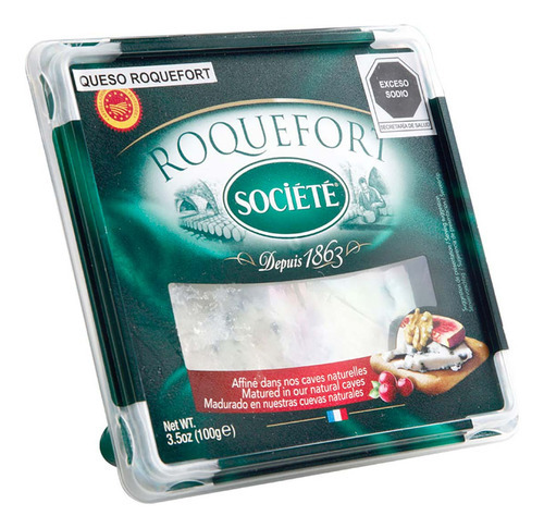 Queso Roquefort President 100g