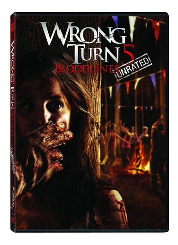 Camino Hacia El Terror Cinco Wrong Turn 5 Pelicula Dvd