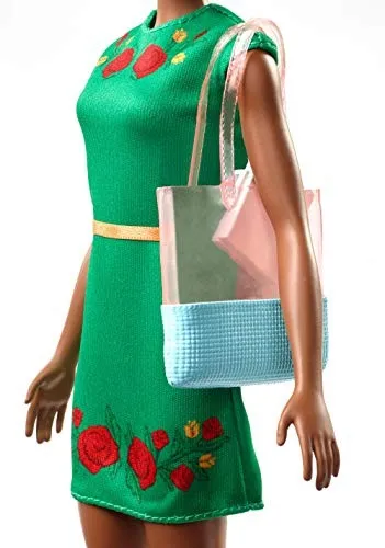 Muñeca Nikki De Barbie Travel Kitty Ear, Pelo Castaño, 5