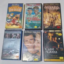 Comprar Lote Cu002F 6 Filmes Em Vhs 