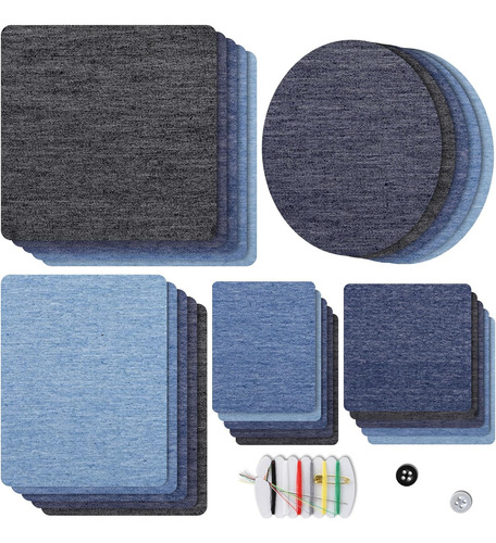 Juego Parches Termoadhesivos Para Ropa Multicolor Decoracion