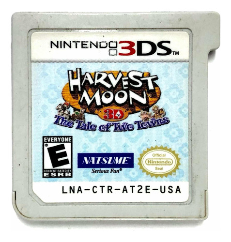 Harvest Moon 3d The Tales Of Two Towns - Nintendo 3ds Ntsc