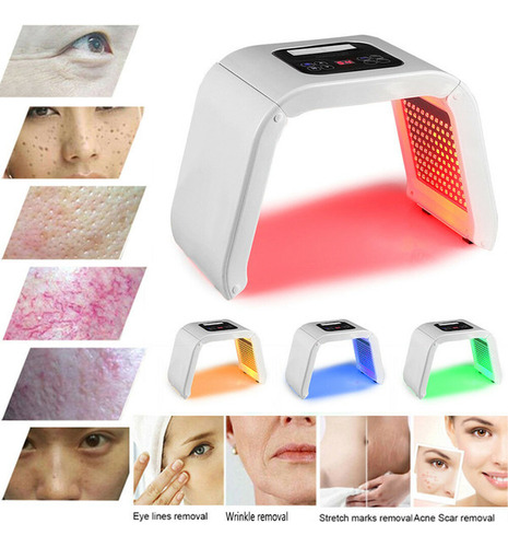 Cabina Led Facial Corporal 7 Colores Fototerapia Mascara Sun