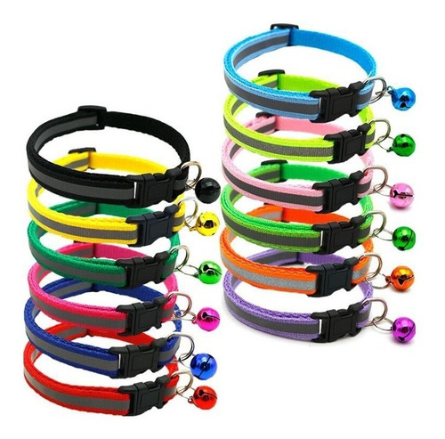 Collar Reflejante De Luz Para Perros Pequeños Y Gatos