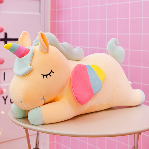 Cojín Para Dormir De Peluche De 30 Cm Con Diseño De Unicorni