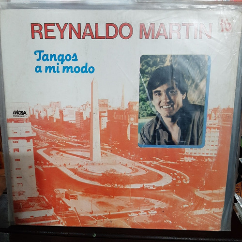 Vinilo Reynaldo Martin Tangos A Mi Modo T1