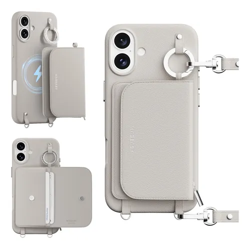 Funda P/iPhone 16 Plus 6.7 Monedero Compatible Con Magsafe-s