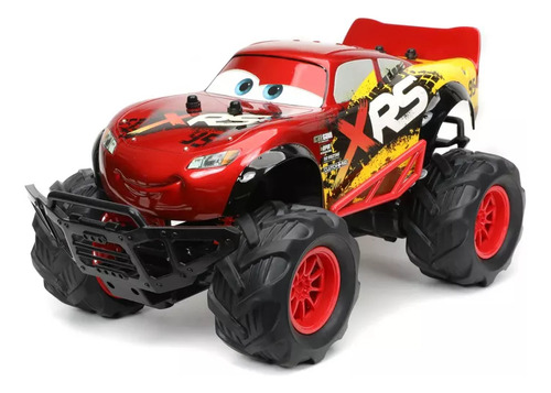 Carro De Control Remoto Rayo Mcqueen R/c Color Rojo Personaje Rayo Macqueen