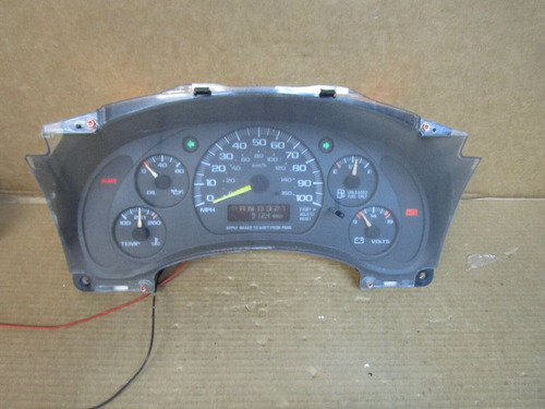 96 97 98 Chevy Express Speedometer Instrument Cluster 19 Tty