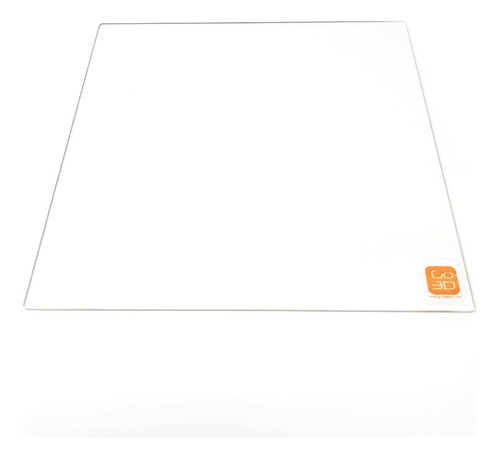 Go-3d Print 220mm X 220mm Borosilicato Glass Plate / Bed W /