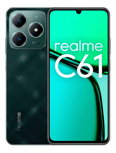 Realme C61 256gb 8gb Ram Dual Sim NFC - Verde | Verde oscuro Color Verde oscuro