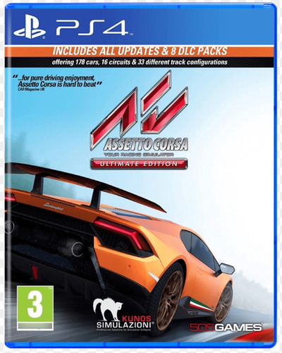 Assetto Corsa Ultimate Ed. Físico Ps4
