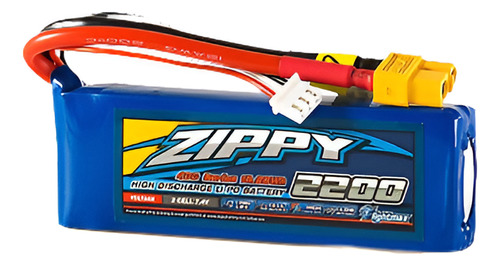 Rc Zippy Flightmax 2200mah 2s1p 40c Lipo Pack W/xt60