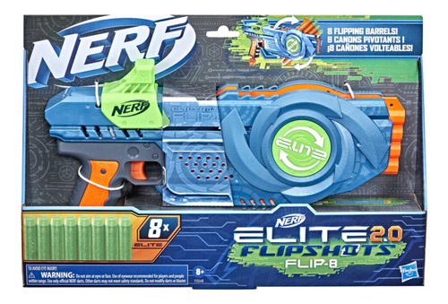 Pistola De Juguete Nerf Elite 2.0 Flipshots Flip-8 Blaster