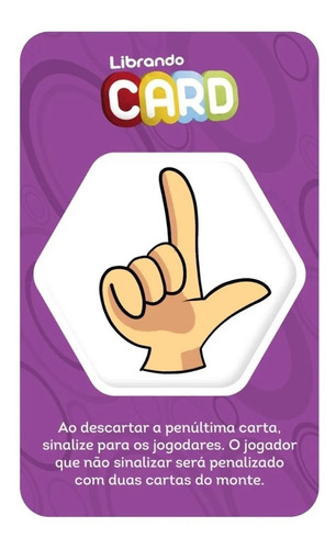 Imagem 3 de 7 de Jogo Uno Em Libras
