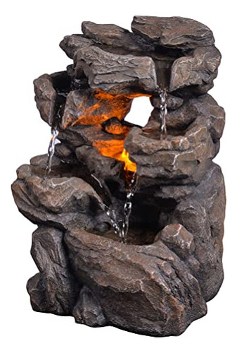 Fuente De Agua De Mesa En Cascada Para Interiores