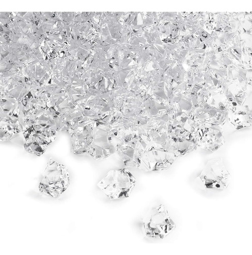 Acrílico Transparente Hielo Roca Cristales Tesoro Gemas Para