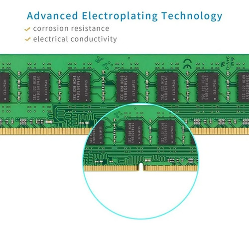 Memoria Ram Tecmiyo Ddr3l 8gb 1600mhz Para Escritorio.