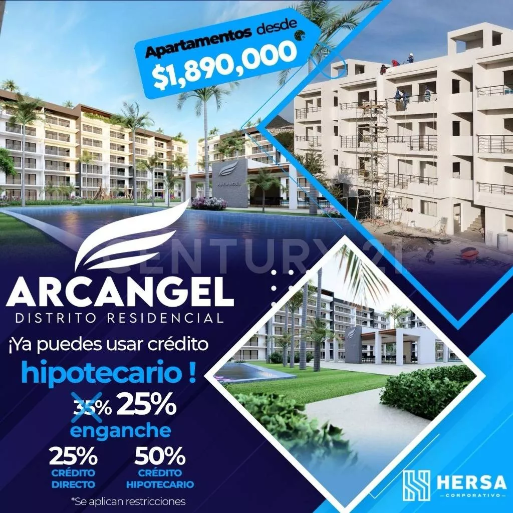 Departamento En Venta En Residencial Arcangel, Mazatlan Sinaloa