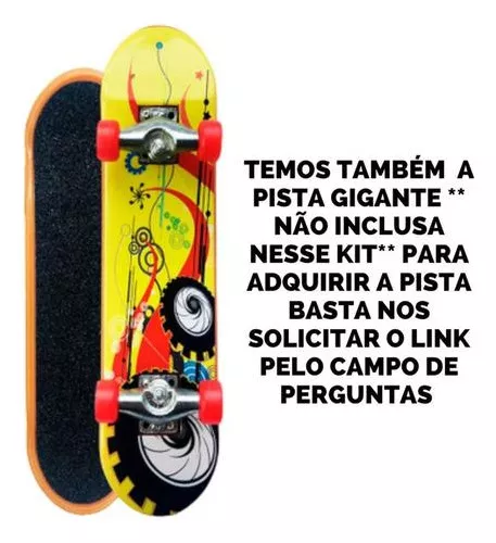 5 SKATE DEDO PROFISSIONAL SHAPE COM LIXA PARA RAMPA PISTA - Loja do  Abençoado Festas Artigos para festas e Decoração de Aniversário com os  melhores preços e condições ! Compra 100% Segura