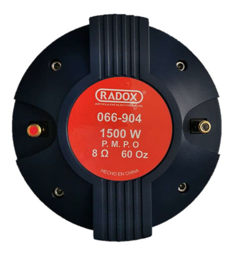 Tweeter Driver Radox 066-904 1500w Pmpo Gran Potencia