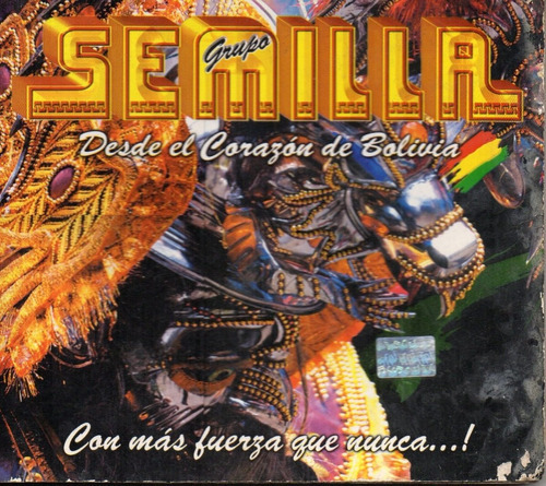 Cd Grupo  Semilla ( Con Mas Fuerza Que Nunca) 