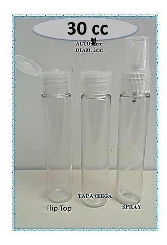 Imagen 3 de 3 de Envase Plástico Pet 30 Cc Spray (x10)