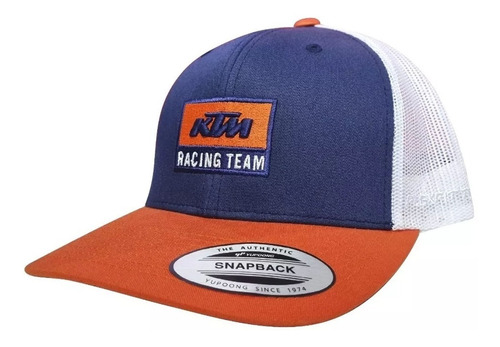 Gorra Ktm Racing Team Trucker Original Blan/ Az/ Nar Avant