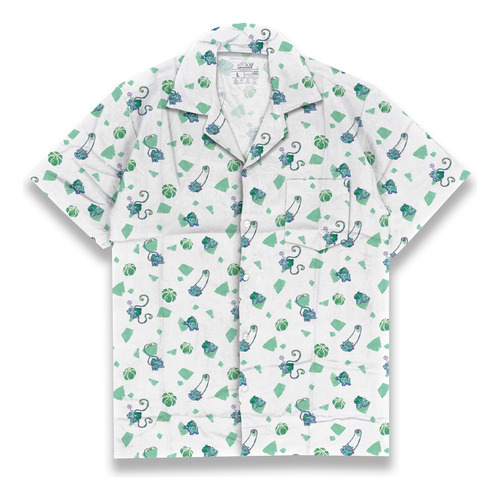 Camisa Hawaiana Pokémon Go Bulbasaur