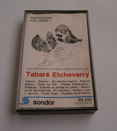 Tabaré Etcheverry - Antologia Vol. 1 (cassette Ed. Uruguay)