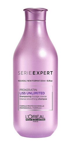 Loreal Profesional Shampoo X 250 Liss Unlimited Pelo Alisado