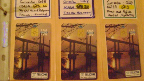 Tarjeta Telefoni Coleccion Telecom Provincia Corrientes Us 2 (Usado)
